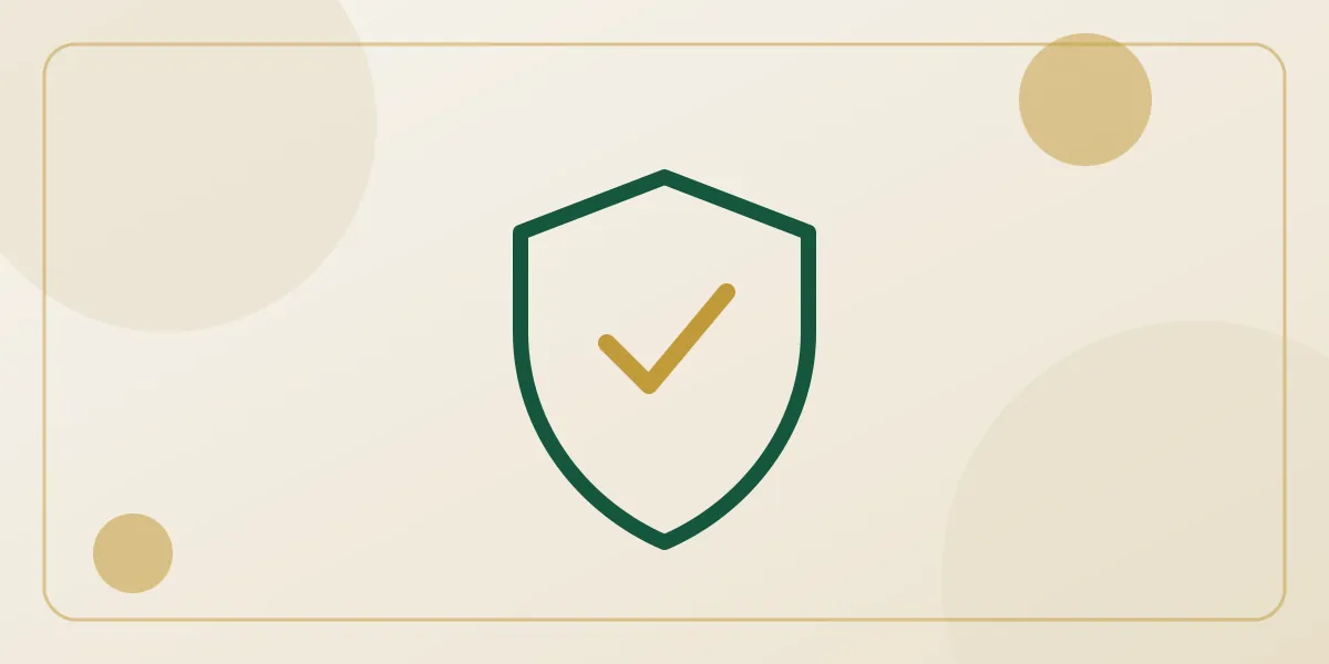 Ilustración de un escudo de protección de seguros, sobre comparativa de tipos de seguros