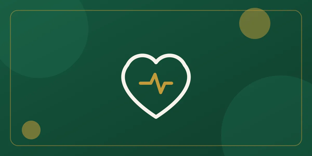 Ilustración de un corazón con latido que representa un seguro de salud, sobre seguros de salud explicados