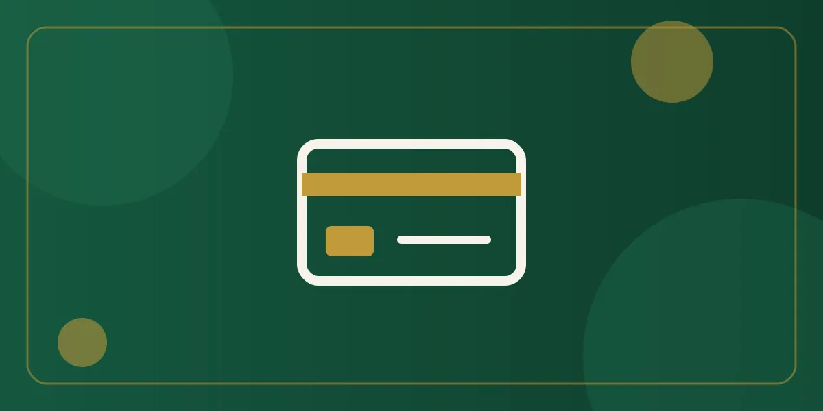 Ilustración de una tarjeta bancaria, sobre tarjetas sin comisiones